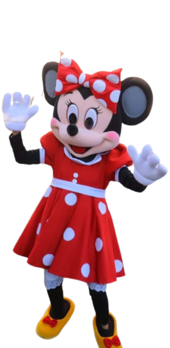 Mascotte Minnie mouse