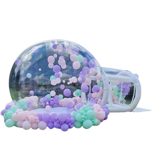 Maison gonflable à bulles igloo géant pour fête tente gonflable