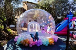 Bubble house maison gonflable à bulles en location