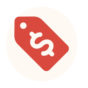 symbole prix abordable location mascottes pour parler de tarif 