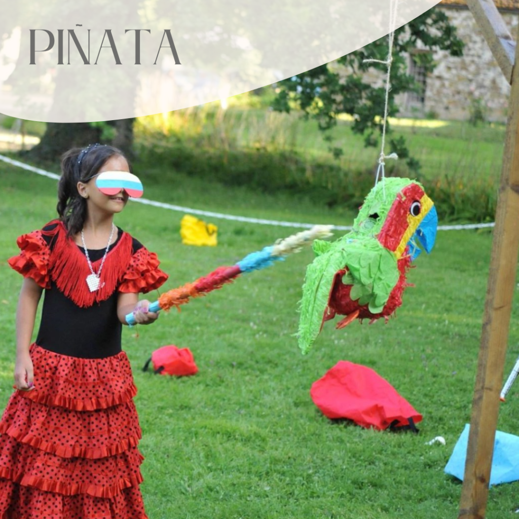 Pinata pour enfants dans un mariage
