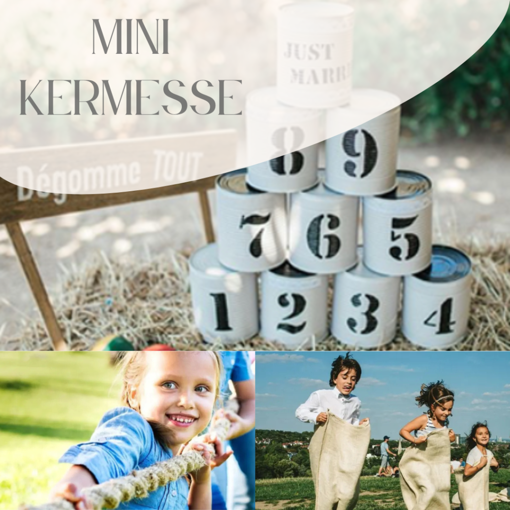 Mini kermesse pour mariage