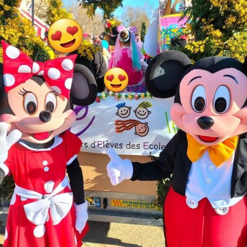 Mickey et Minnie mouse