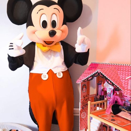 Mascotte Mickey mouse